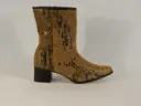 (*)Paris Chamois Python Caramelo - Cano Medio