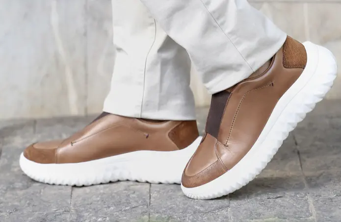 Armando SapaTenis Couro - Whiskey