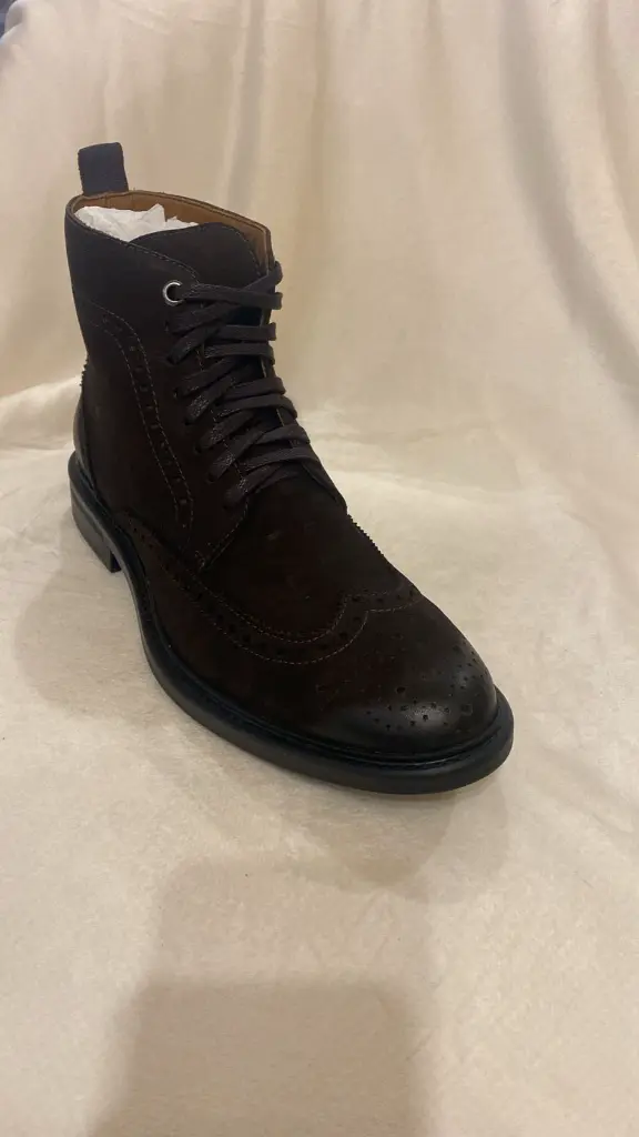 Oxford Pele Cabra - Café escuro